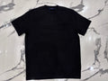 T-SHIRT LV CORSIVO NERA