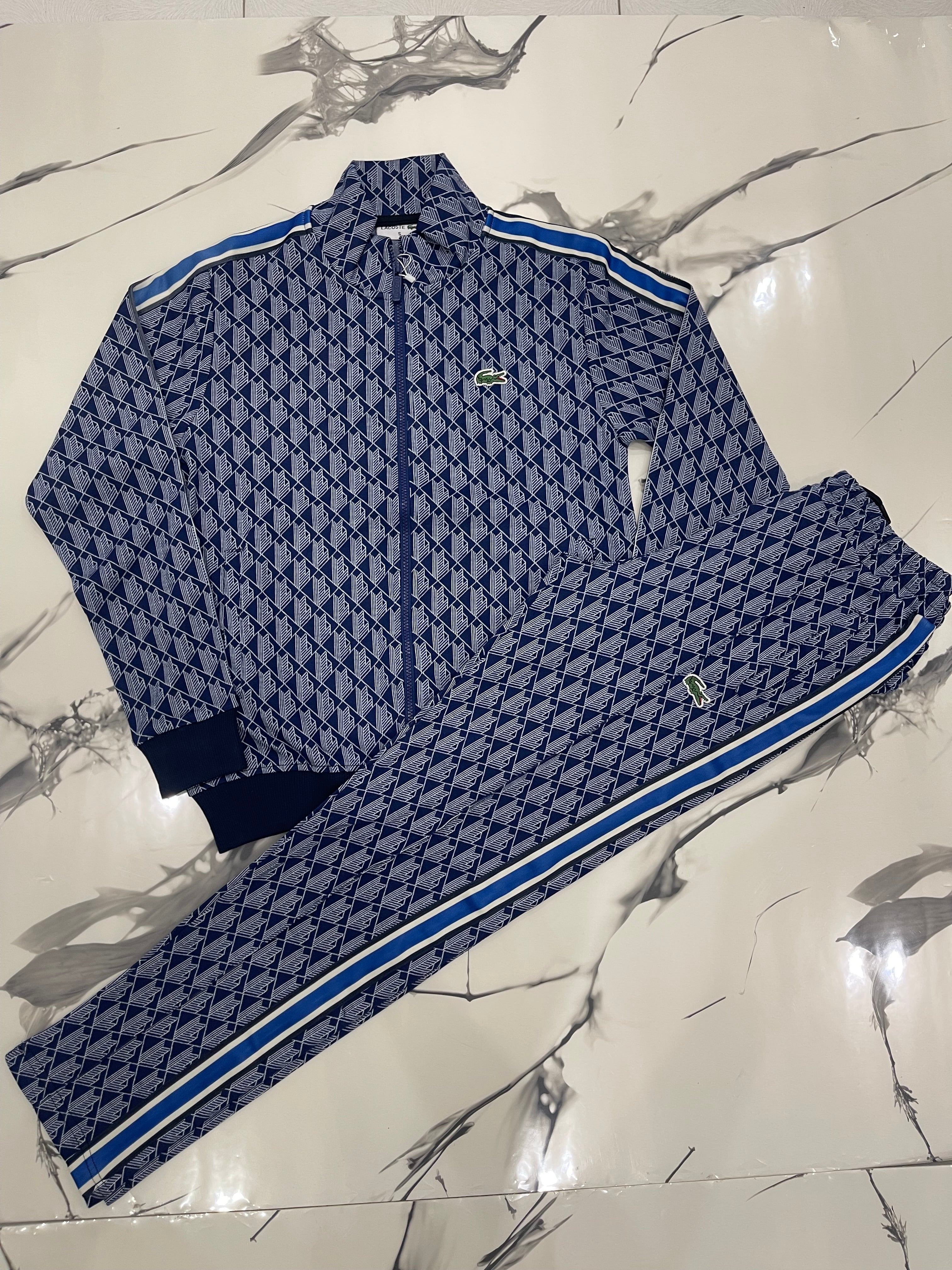 TUTA LACOSTE BLU