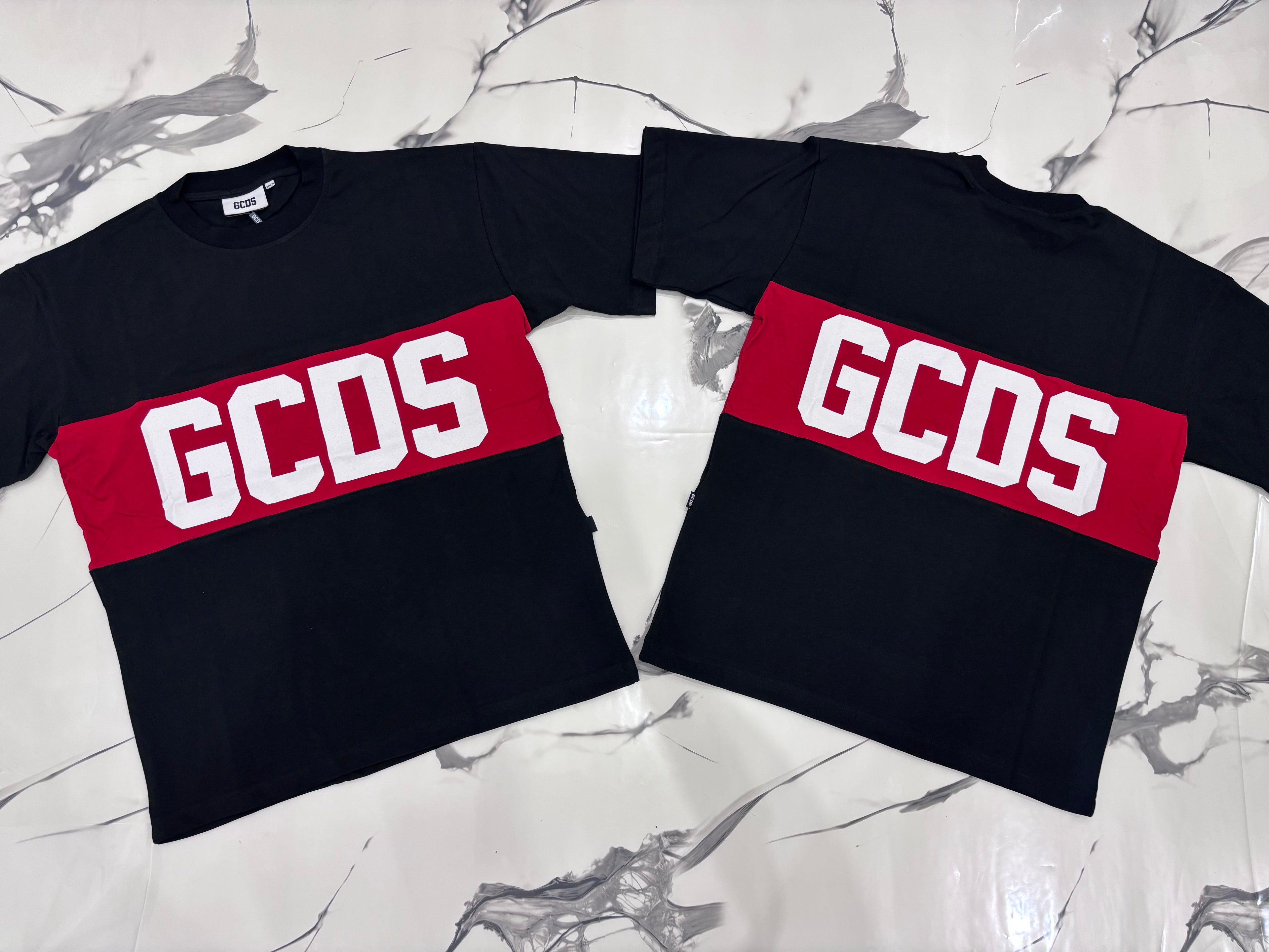 T-SHIRT GC NERA E ROSSA