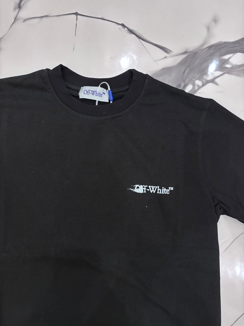 T-SHIRT OFF NERA/BIANCA