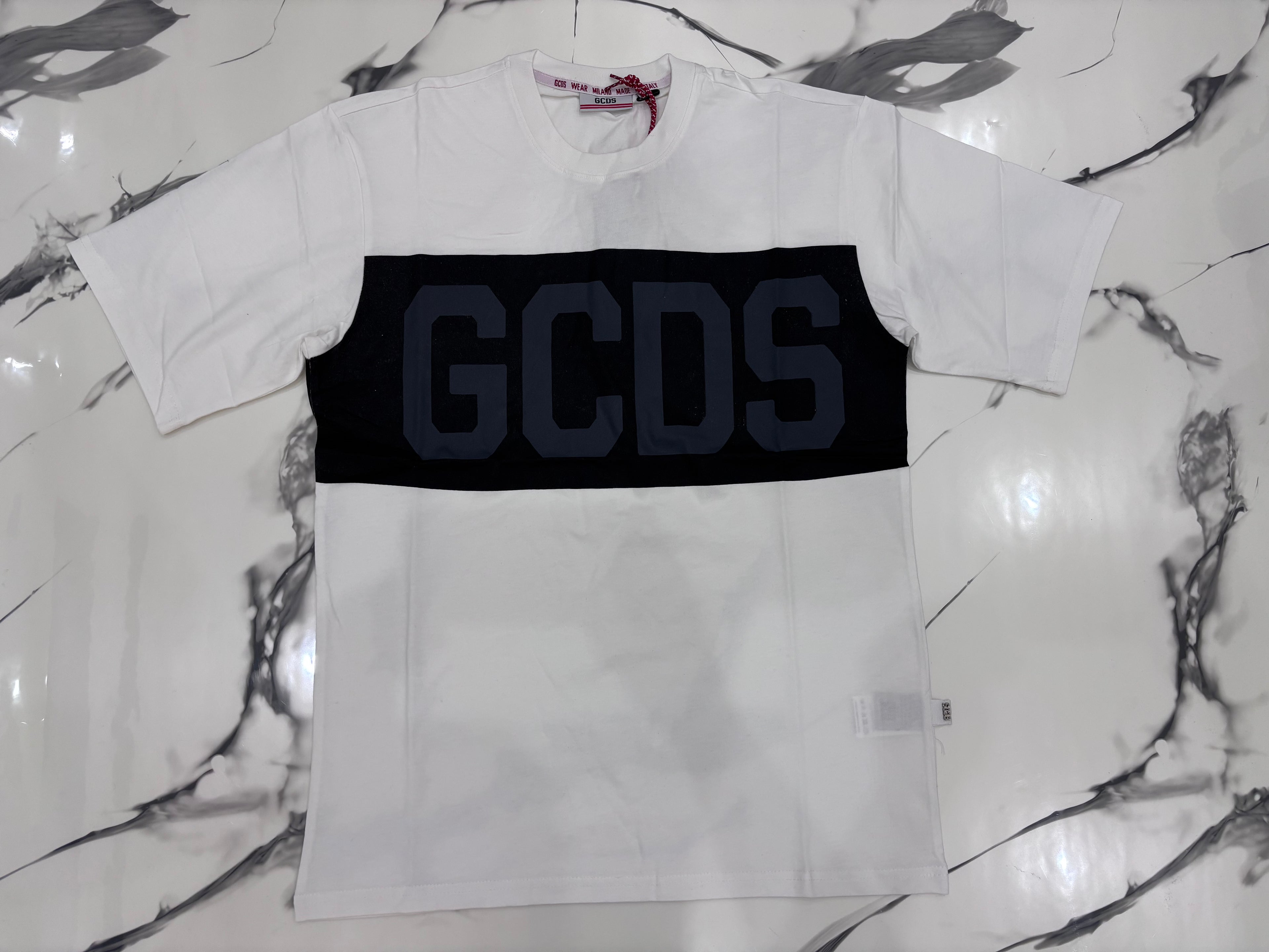 T-SHIRT GC BIANCA/GRIGIA