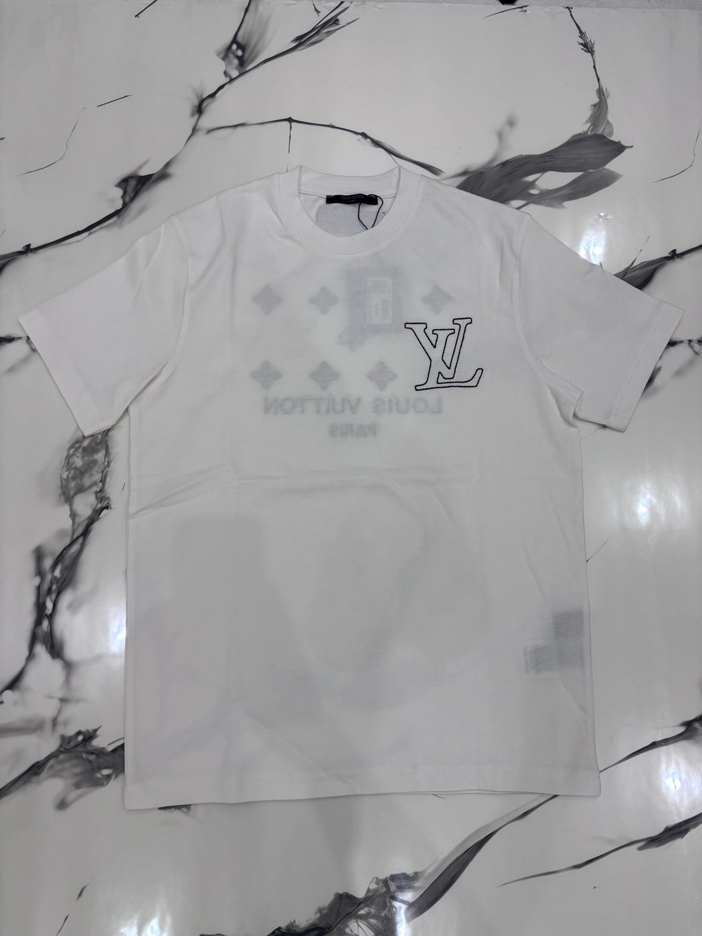 T-SHIRT LV BIANCA