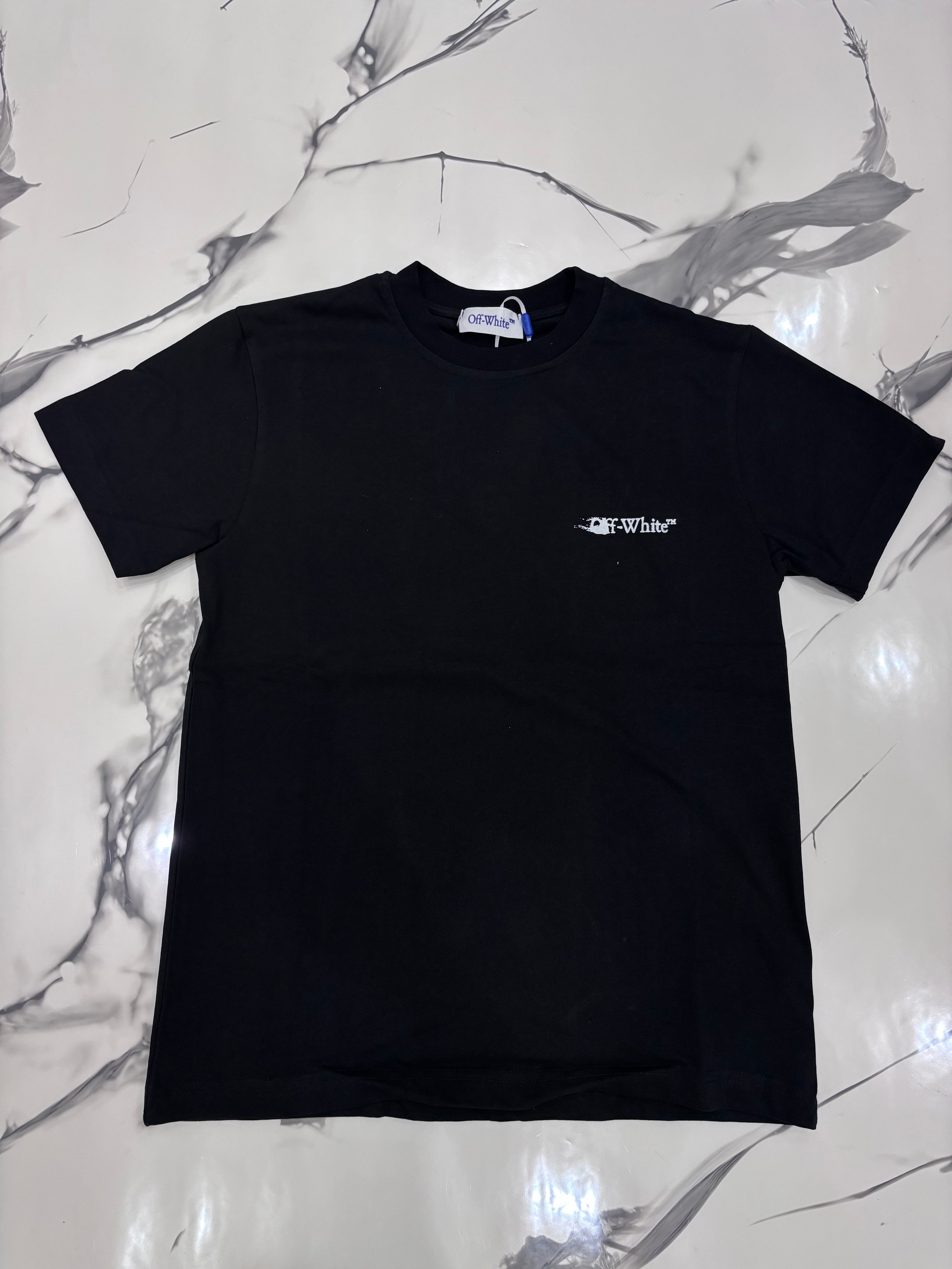 T-SHIRT OFF NERA/BIANCA