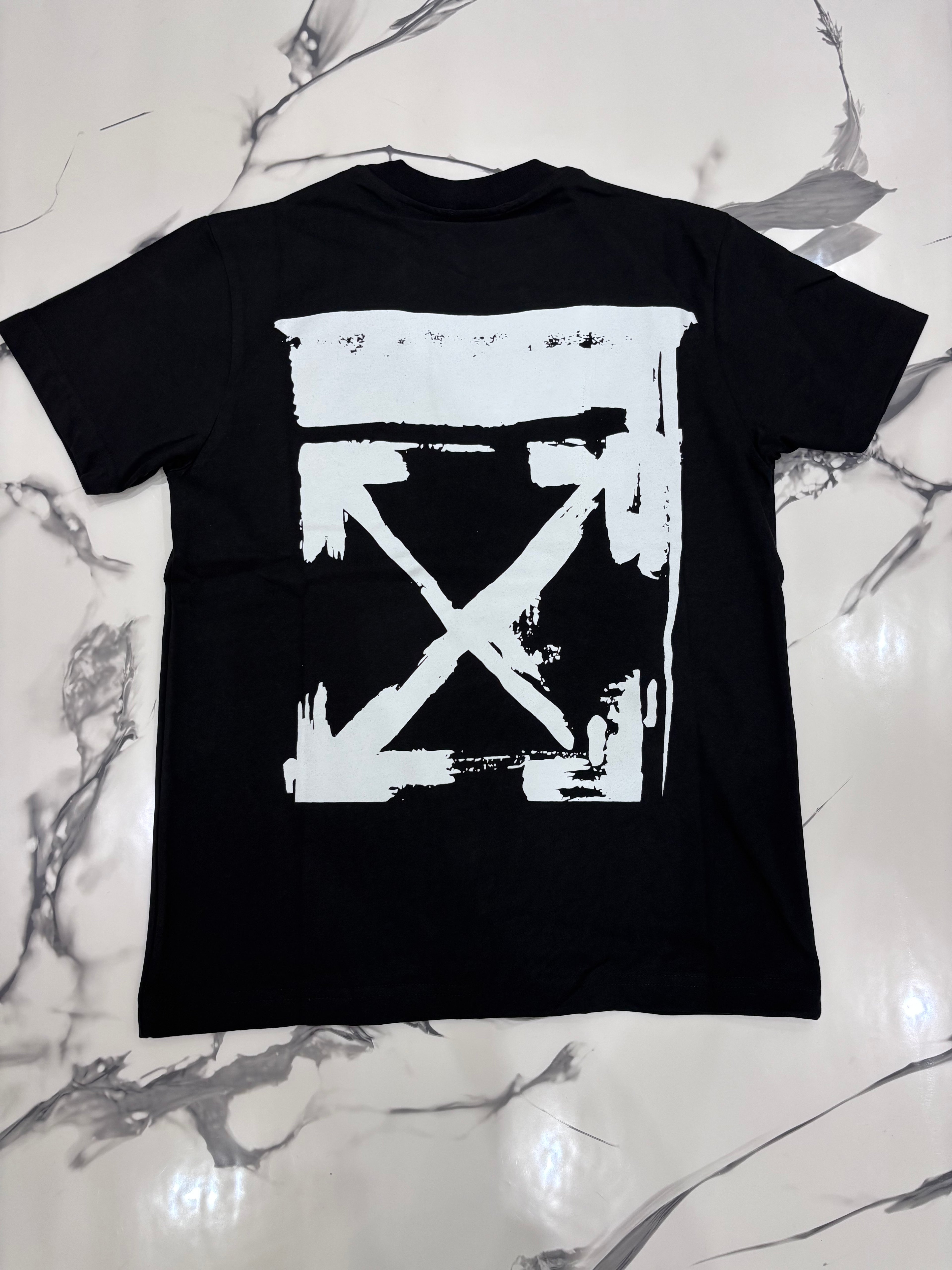 T-SHIRT OFF NERA/BIANCA