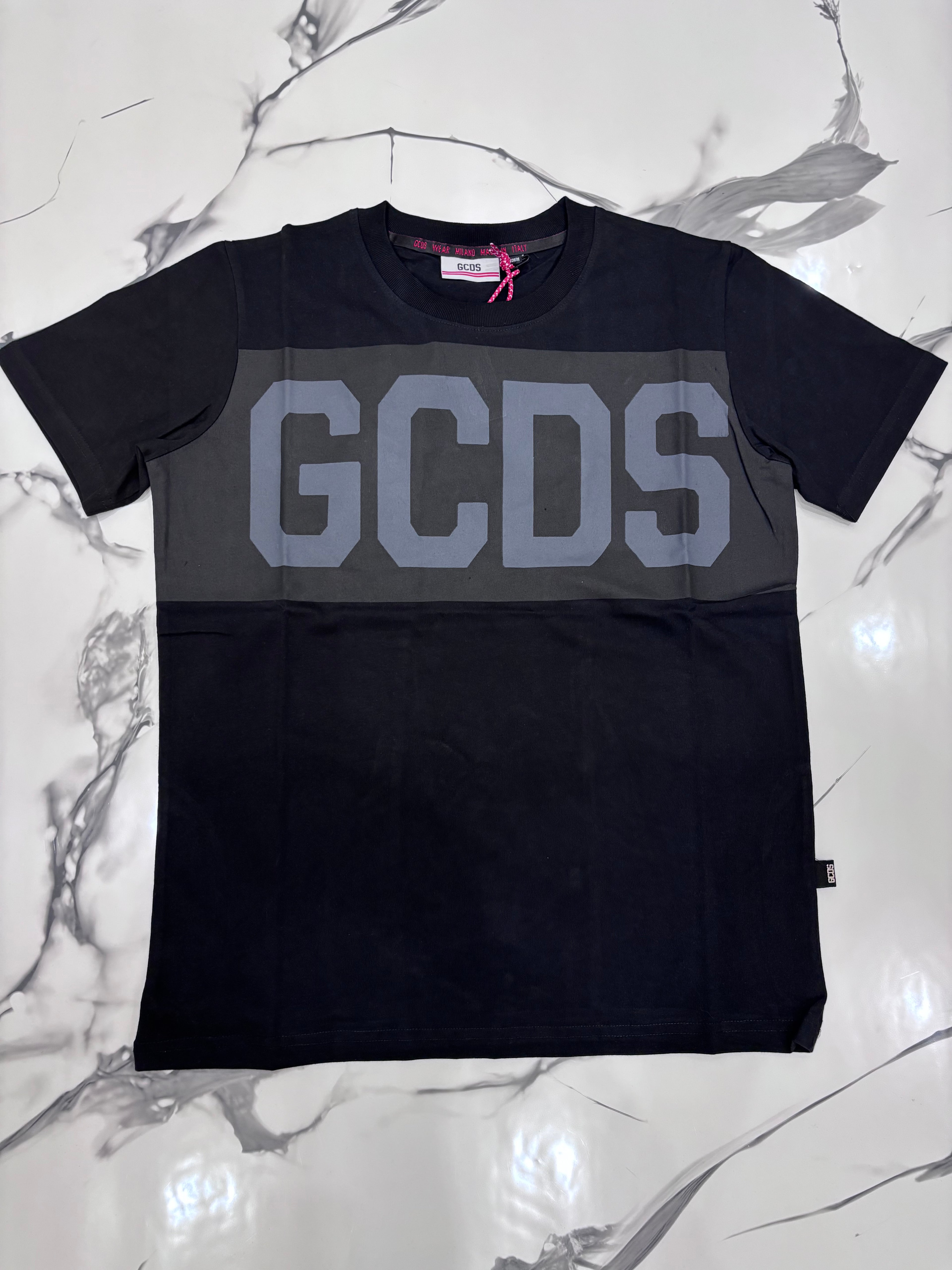 T-SHIRT GC NERA/GRIGIA