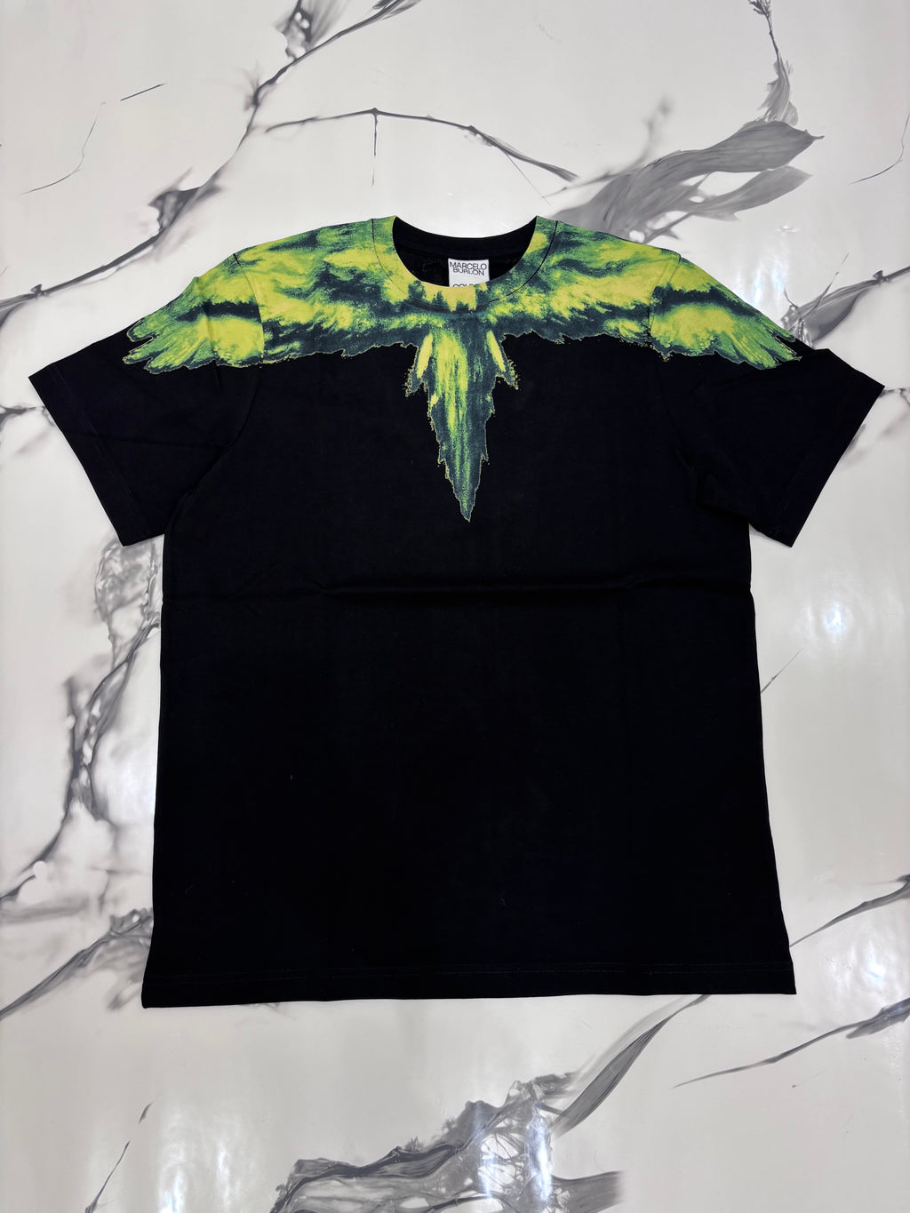 T-SHIRT BURLON NERA/VERDE