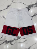 BERMUDA GC BIANCO E ROSSO