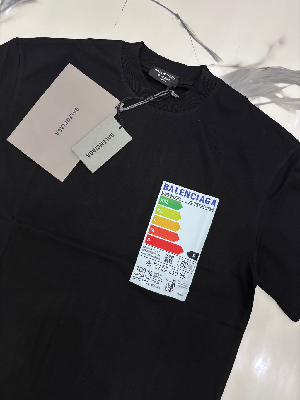 T-SHIRT BALE ETICHETTA