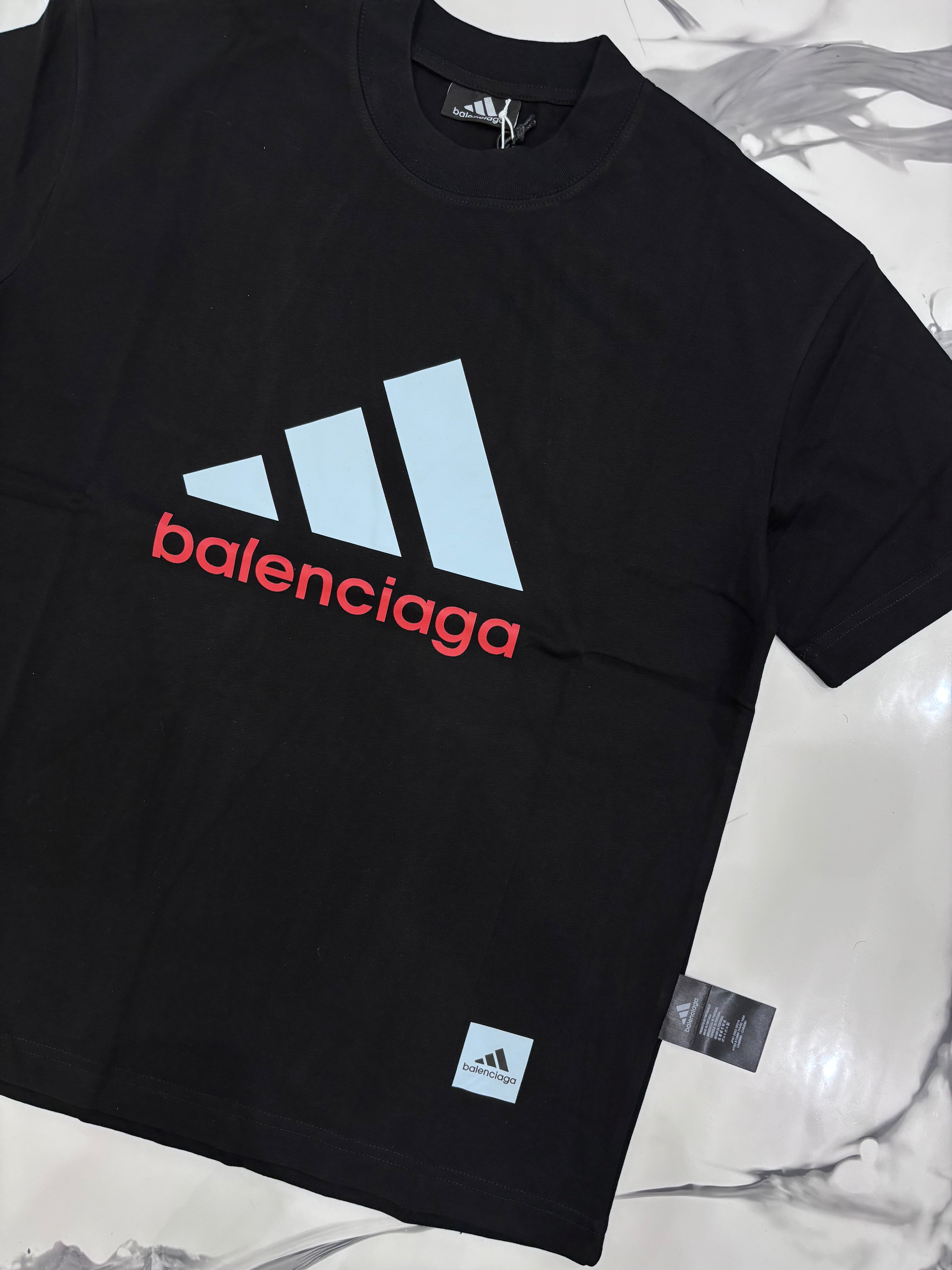 T-SHIRT ADIDAS X BALE SCRITTA ROSSA