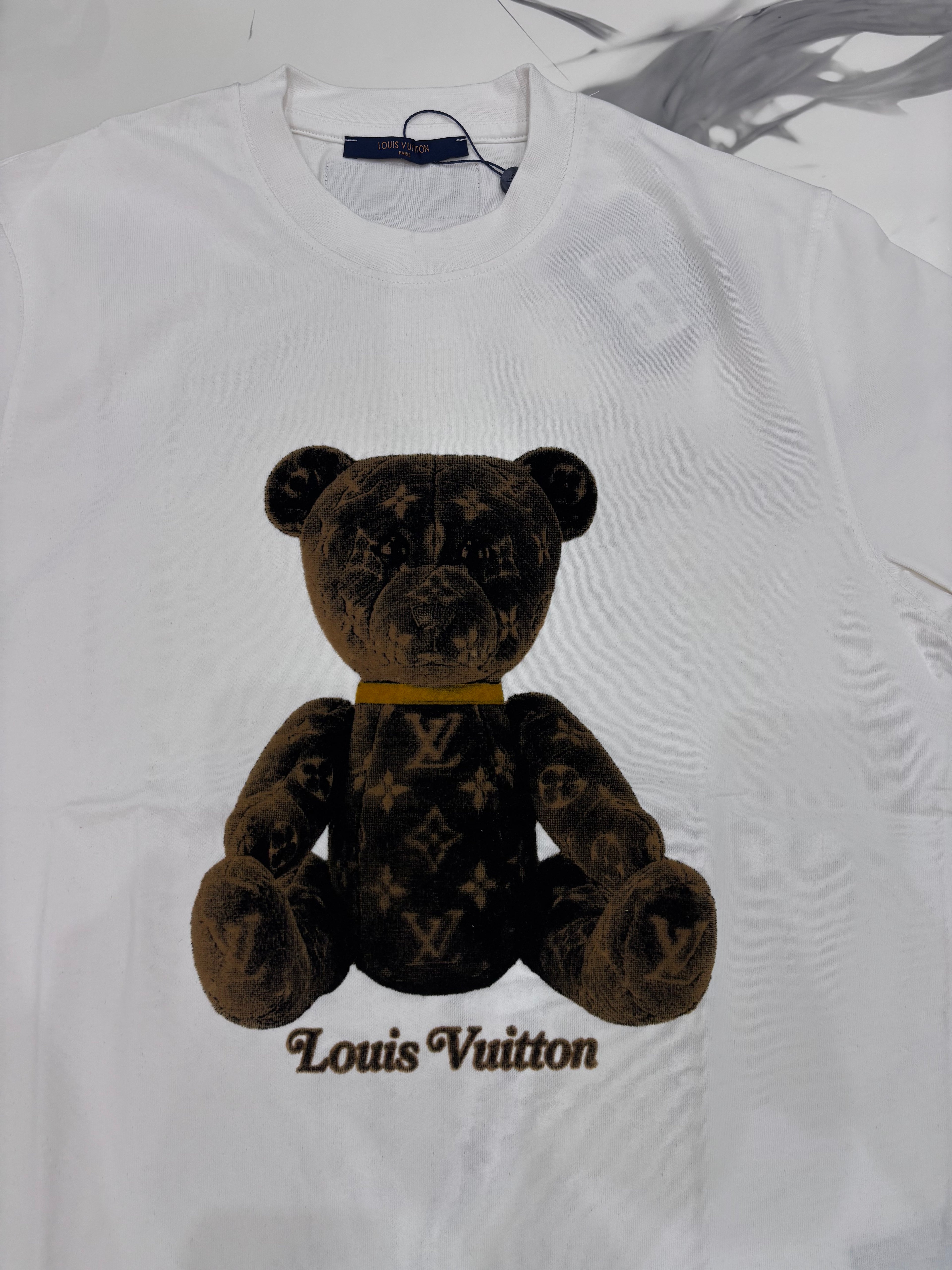 T-SHIRT LV PUPAZZO BIANCA