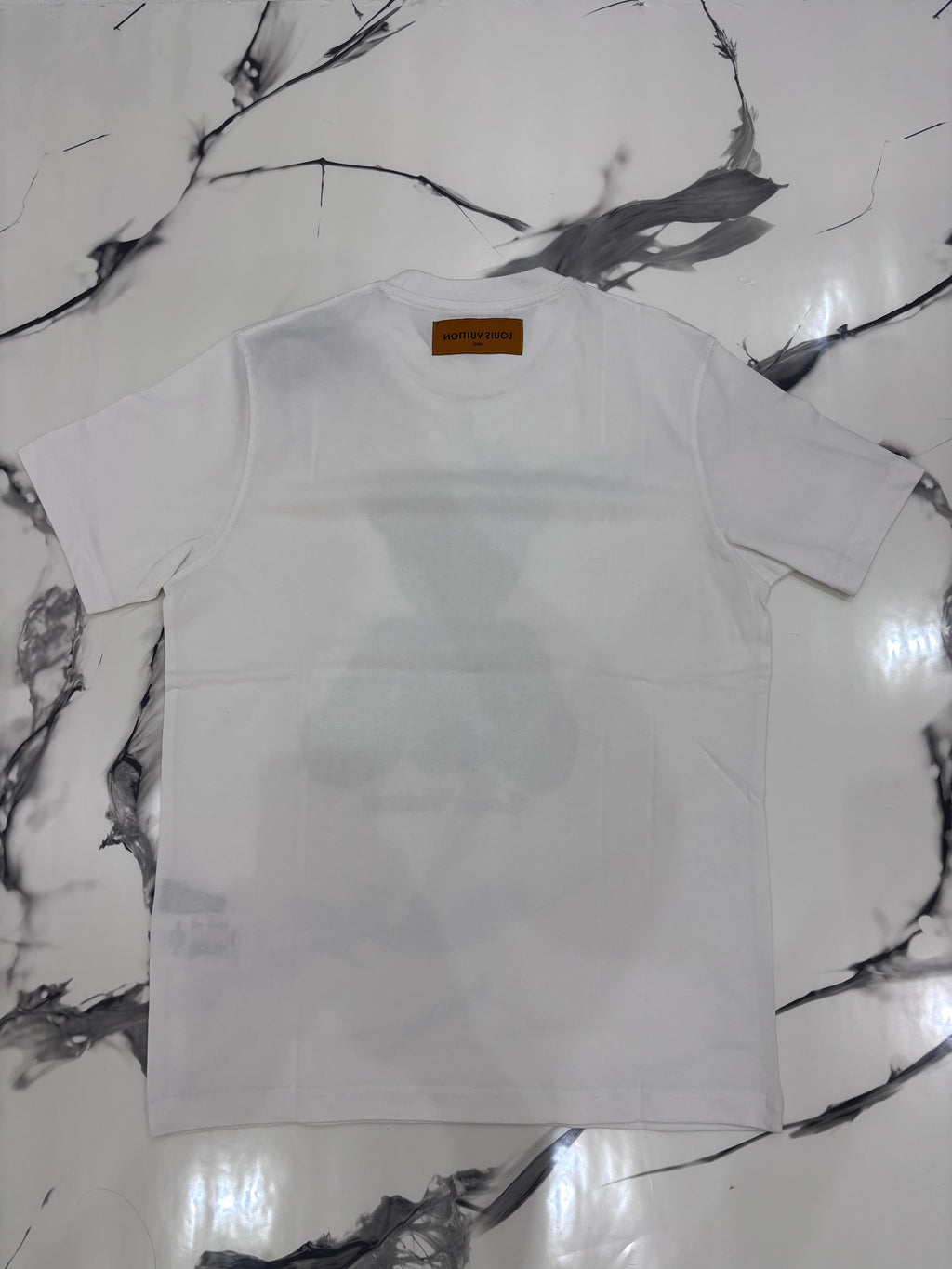 T-SHIRT LV PUPAZZO BIANCA