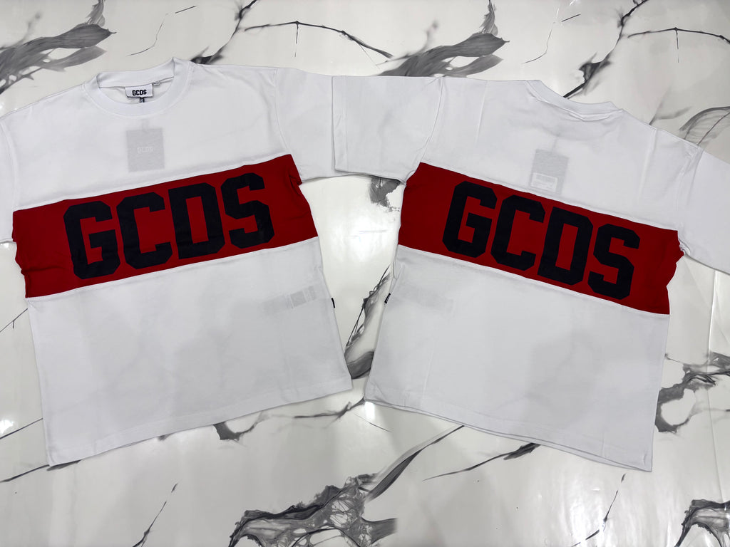 T-SHIRT GC BIANCA E ROSSA