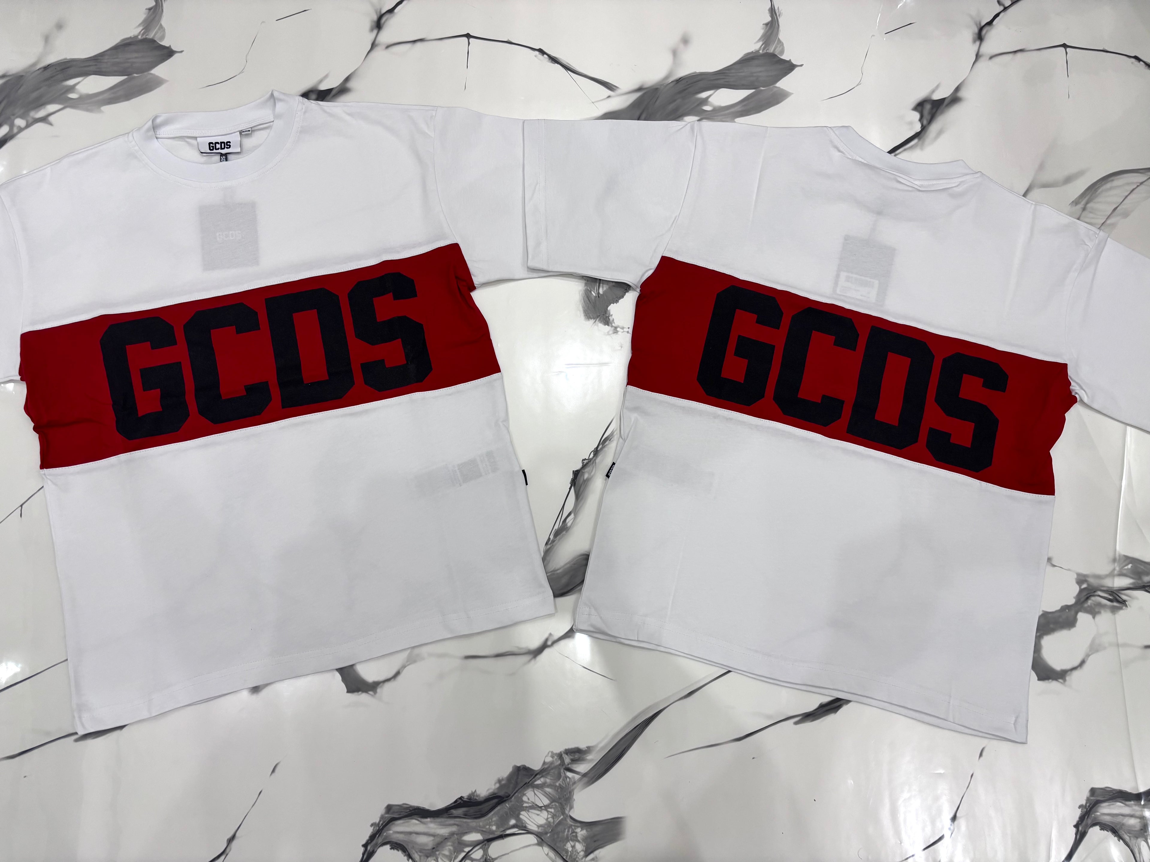 T-SHIRT GC BIANCA E ROSSA
