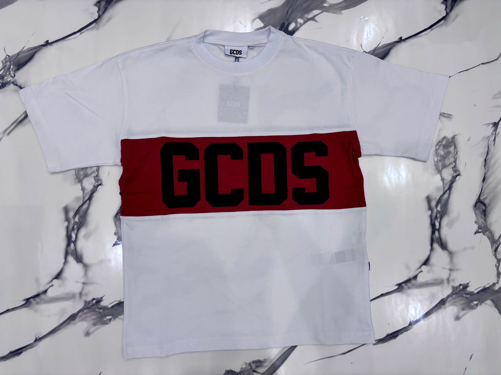 T-SHIRT GC BIANCA E ROSSA
