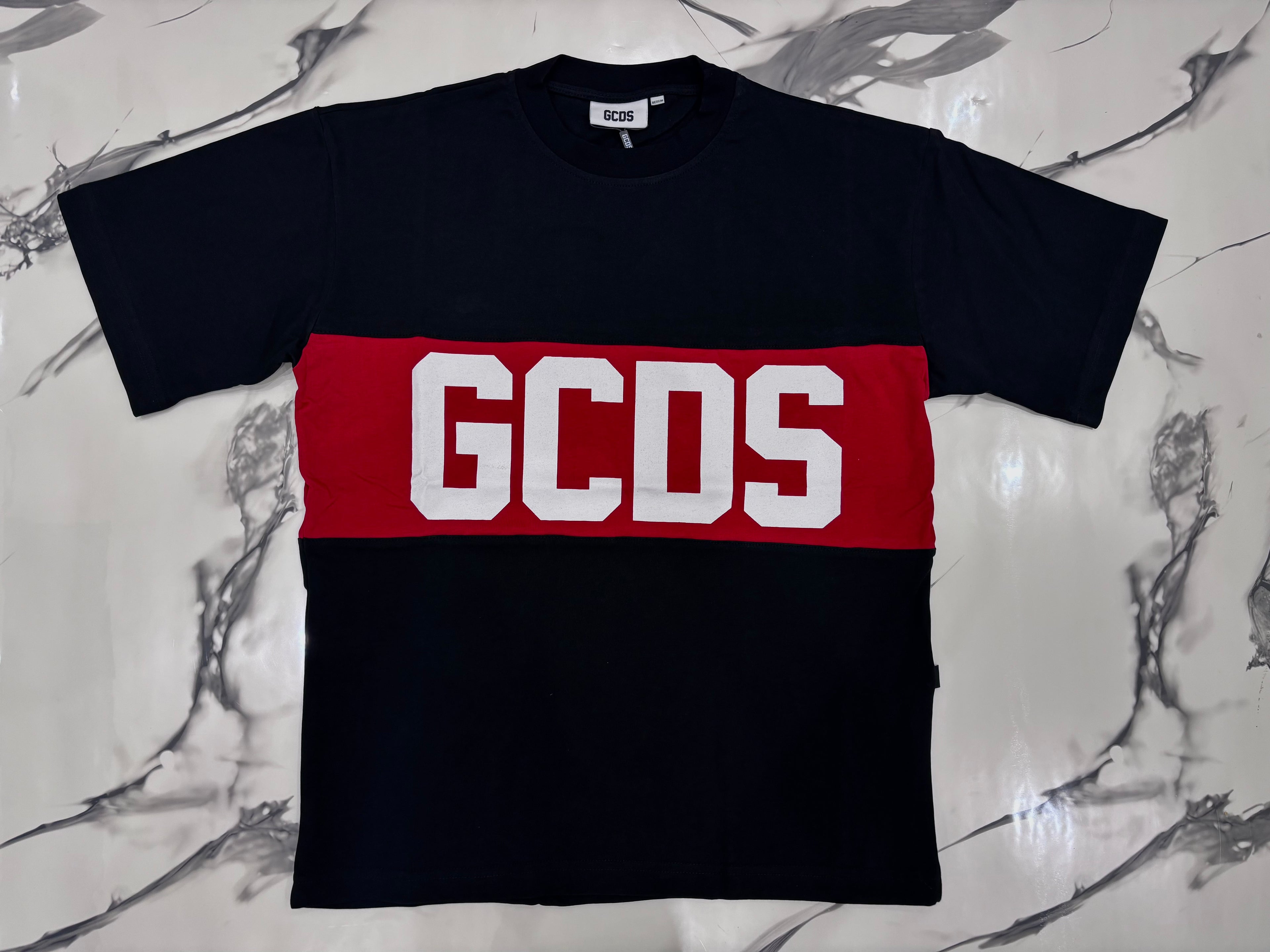 T-SHIRT GC NERA E ROSSA