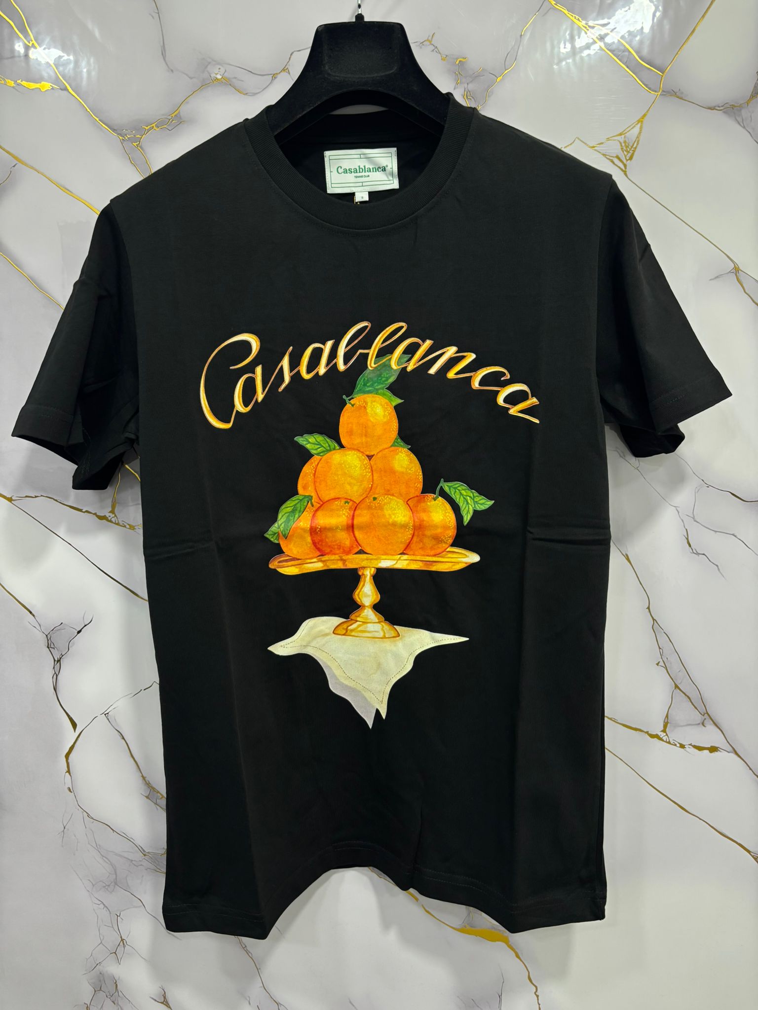T-SHIRT CASABLANCA (ARANCE)