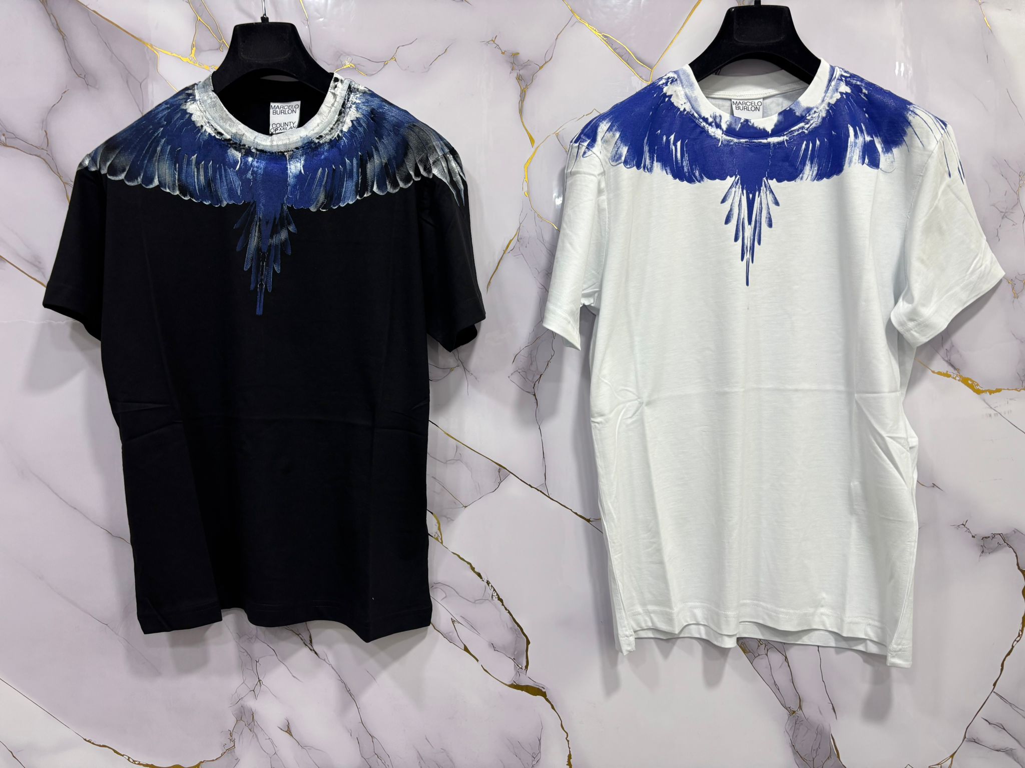 T-SHIRT BURLON AQUILA BLU
