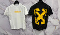 T-SHIRT OFF(STAMPA GIALLA)