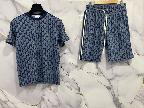 COMPLETO LACOSTE (SHIRT+BERMUDA)