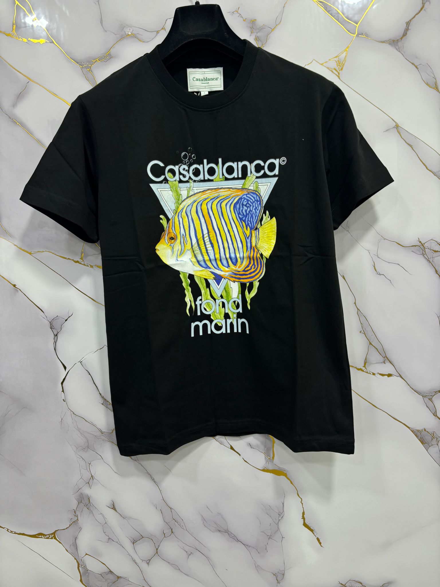T-SHIRT CASABLANCA (PESCE)